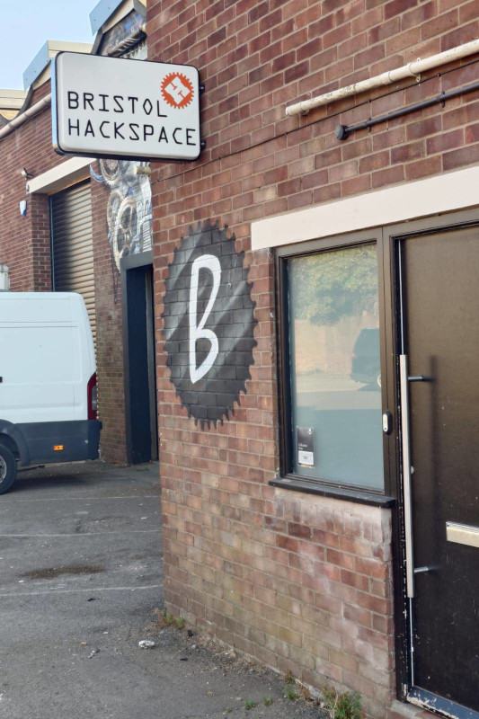 Front door of the hackspace